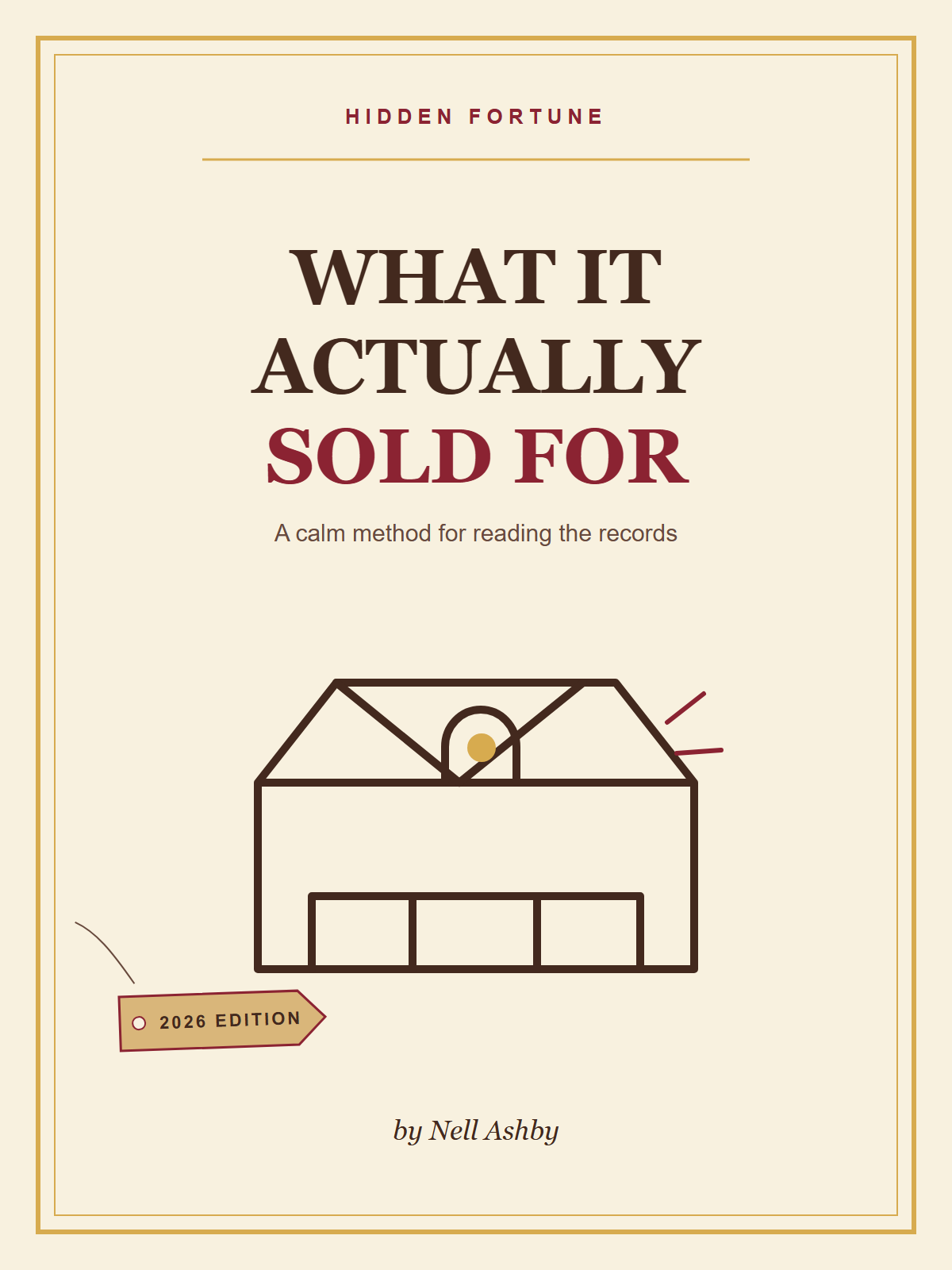 Cover of What It Actually Sold For